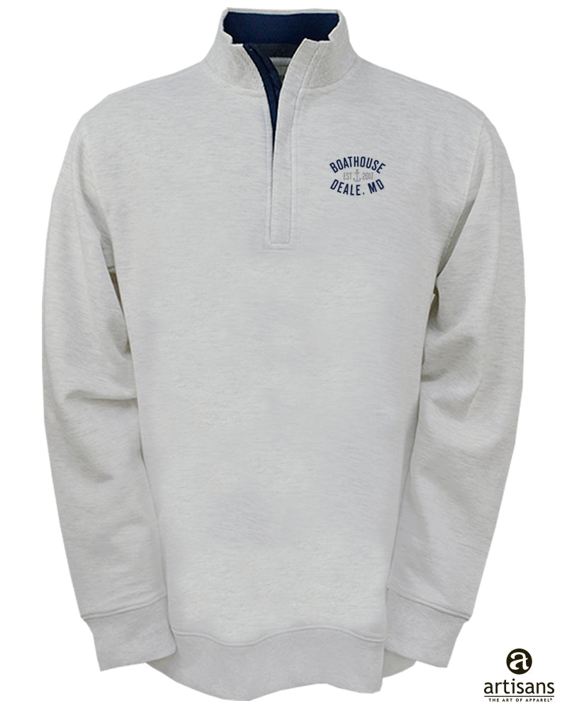 Men's Quarter Zip - Ash