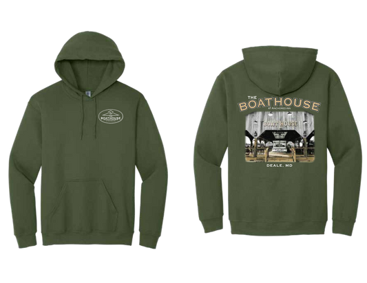 Hoodie - Military Green