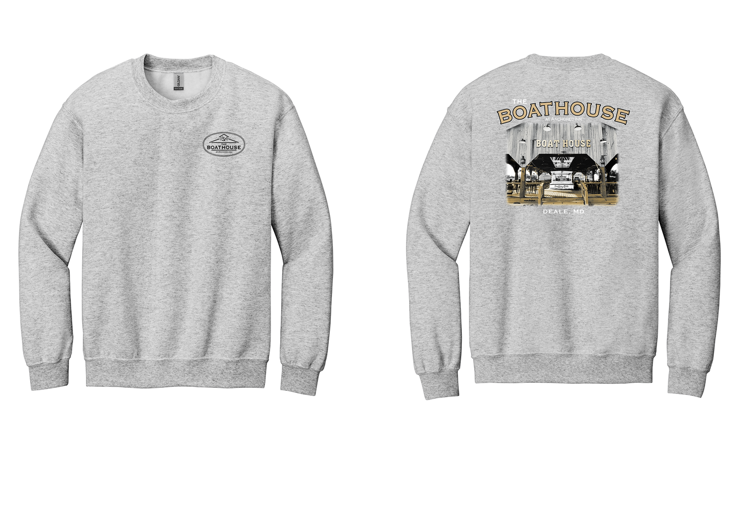 Boathouse Crewneck - Ash Grey