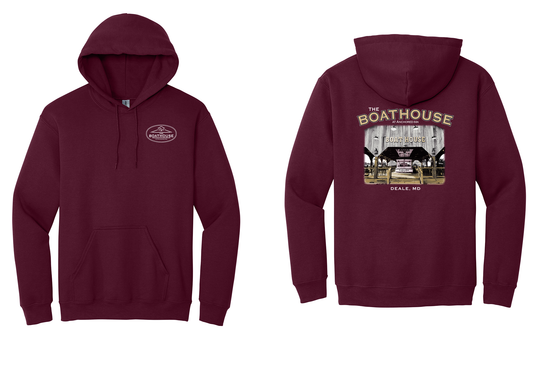 Boathouse Hoodie - Maroon